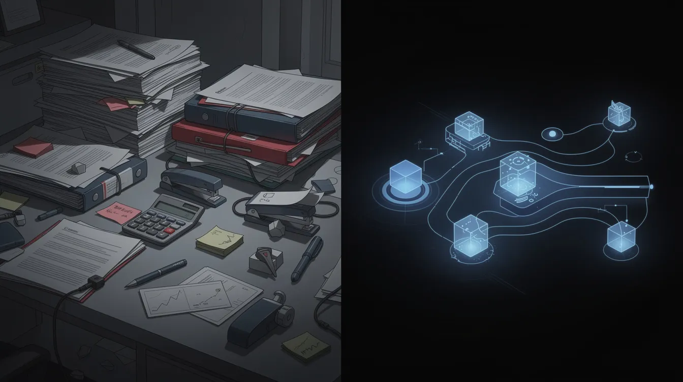 Produktivitäts-Vergleich: vorher ohne KI-Agenten vs. nachher mit KI-Agenten